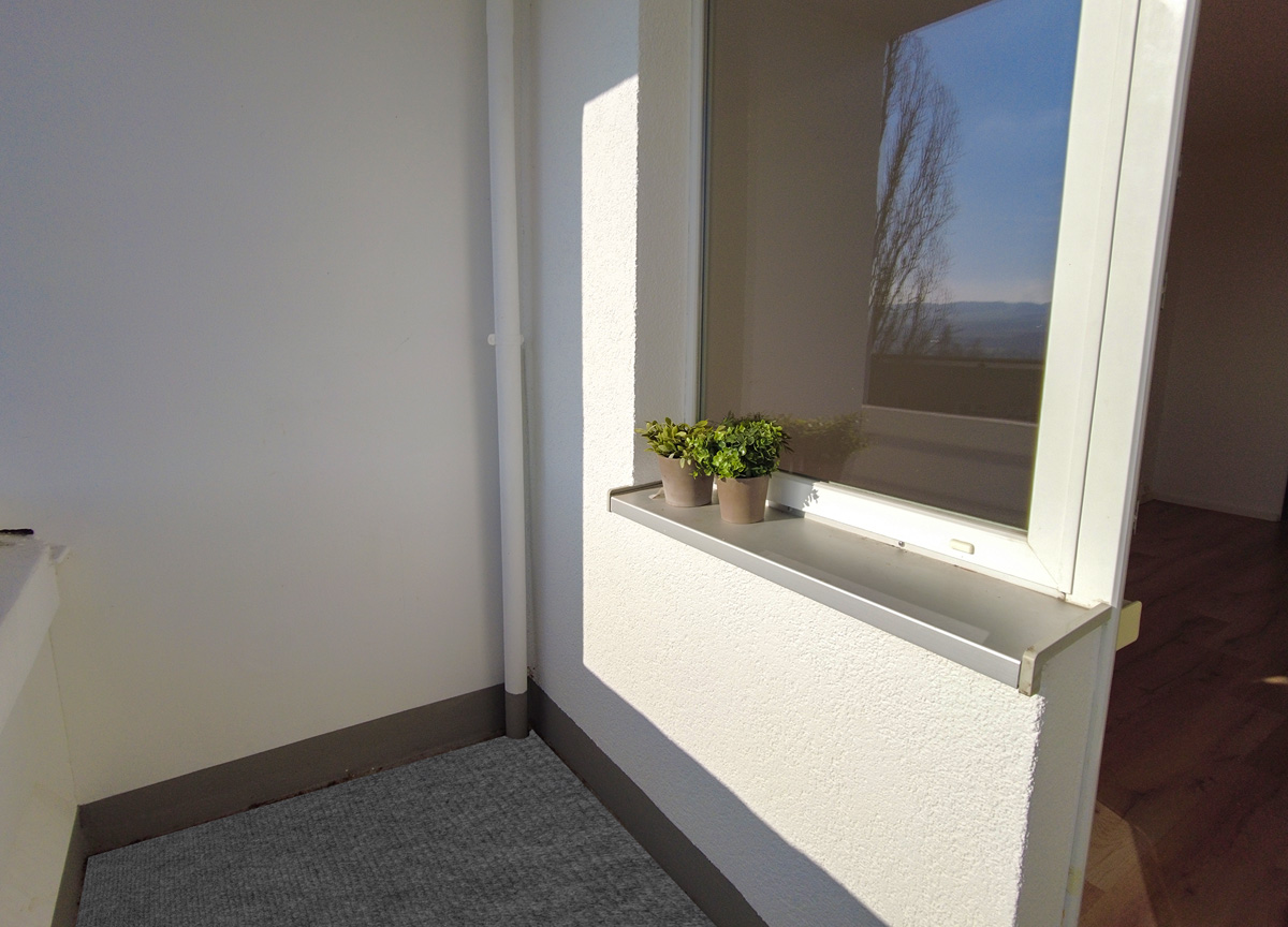 Balkon mit Grünblick-Garantie