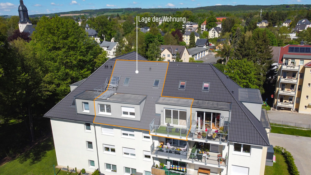 Lage der Wohnung - Haus #2