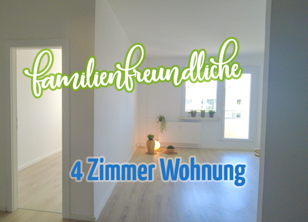 familienfreundliche 4-Zimmer-Wohnung