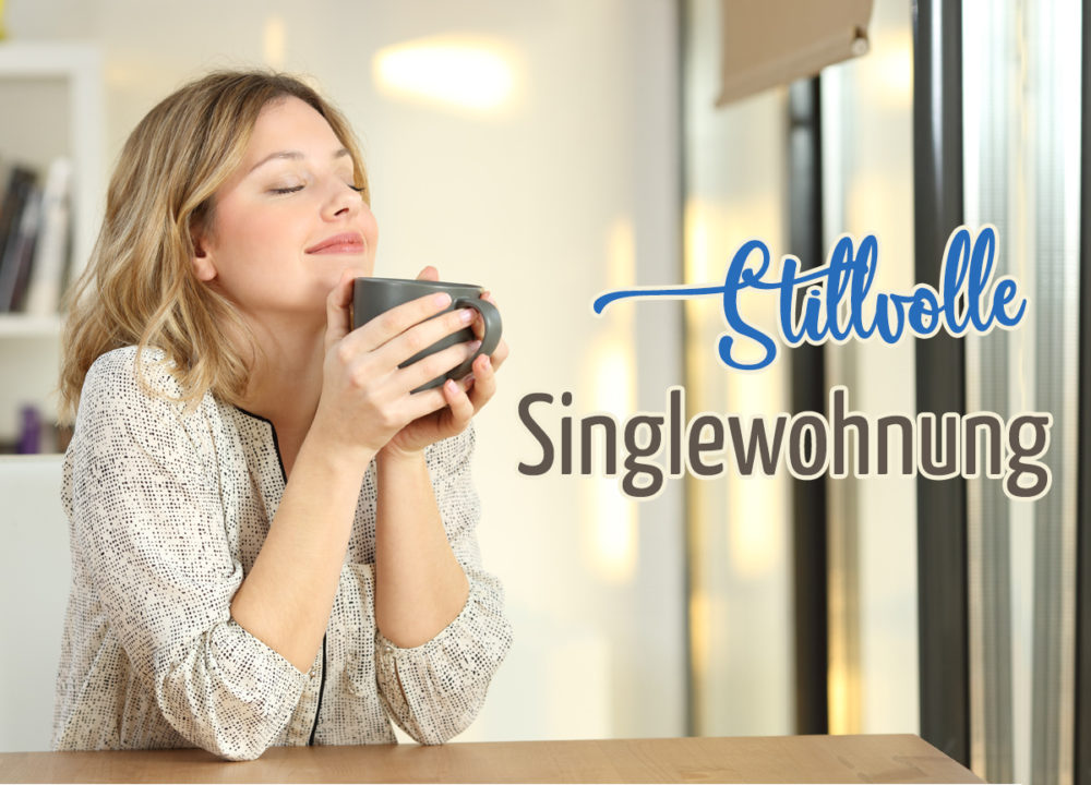 stillvolle Singlewohnung