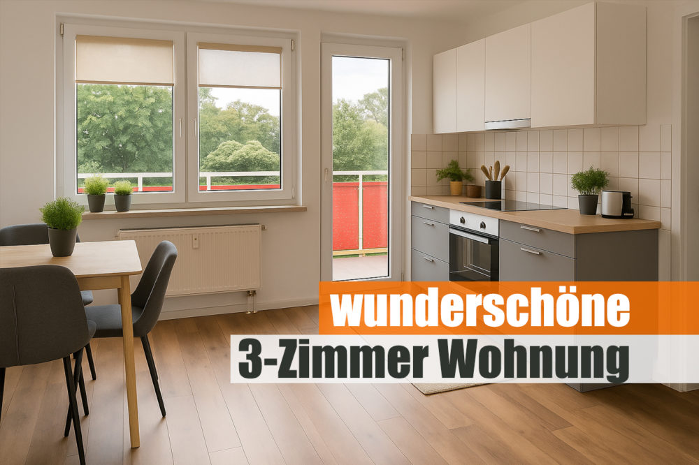 wunderschöne 3-Zimmer Wohnung