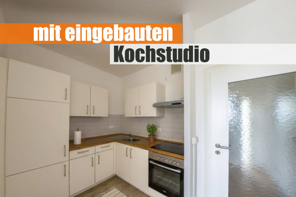 mit eingebauten Kochstudio