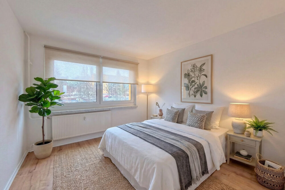 Schlafzimmer (Einrichtung KI-visualisiert)