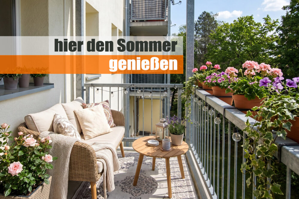 hier den Sommer genießen