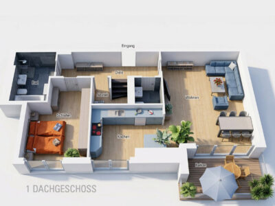Grundriss 1 DG